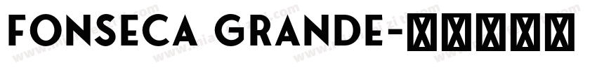 Fonseca Grande字体转换